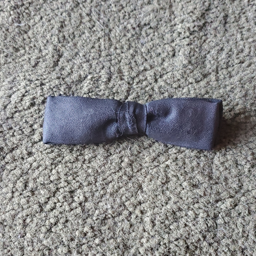 Classic Black Bow Tie for Men